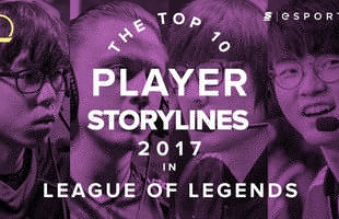 Faker và top 10 game thủ đáng nhớ nhất của làng Liên Minh Huyền Thoại trong năm 2017
