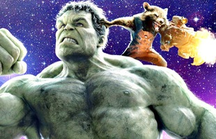 Hulk và chú chồn Raccoon trong Guardians of the Galaxy sẽ là tâm điểm hài hước trong phim Avengers: Infinity War mới