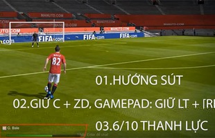 Lập siêu phẩm trong FIFA Online 3 với Z-D má ngoài
