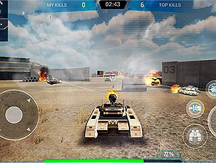 Tank Battle 3D - Game online bắn xe tăng kết hợp MOBA cực hay và hấp dẫn trên Mobile