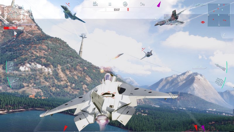Sky Gamblers Infinite Jets - Game khủng bố đồ họa mang bão đạn lên Mobile
