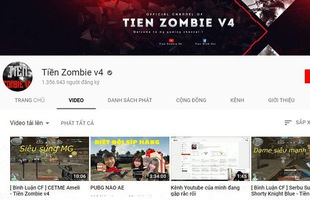 Đột Kích: Lỡ PR cho Garena Live, Hot youtuber 1,3 triệu “sub” Tiền Zombie V4 bị Youtube cấm stream 3 tháng