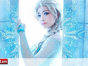 Choáng váng trước hình ảnh lộng lẫy của nữ hoàng Elsa đẹp hơn bản gốc