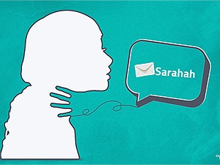 Chú ý: Sarahah đang thu thập thông tin của người dùng