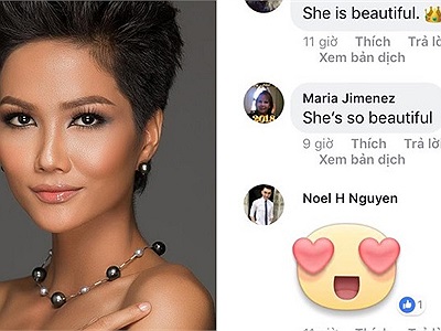 Bạn bè Quốc tế nói gì về tân Hoa hậu Hoàn Vũ Việt Nam?