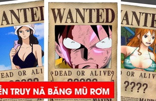 One Piece: Giật mình với con số truy nã 5 tỷ Belli của Luffy Mũ Rơm