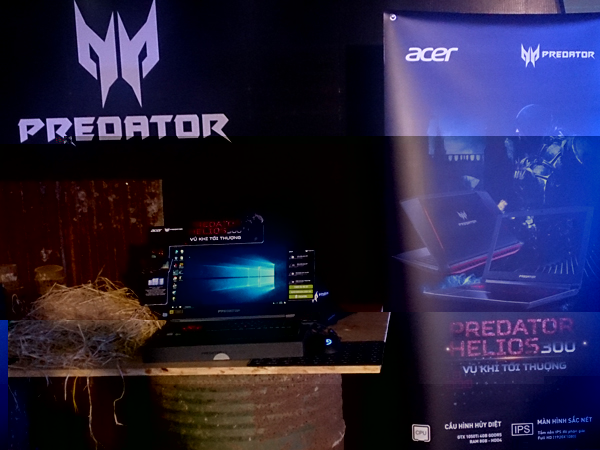 Acer mở bán laptop chơi game Predator Helios 300, giá từ 27 triệu đồng