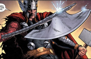 Mất búa thần Mjolnir thì từ nay Thor sẽ sử dụng vũ khí gì để chiến đấu?