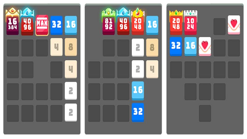 Thử thách mới cho fan 2048 trong 2048 Daily Challenges
