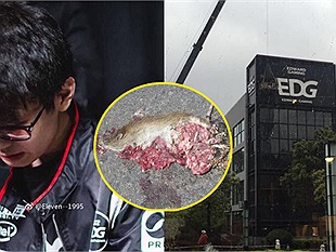 LMHT: Thất vọng về EDG tại CKTG, fan gửi chuột chết đầy máu tới hẳn trụ sở EDG Gaming?