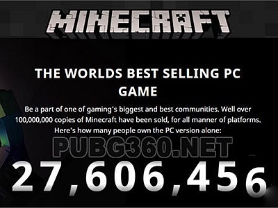PUBG làm được điều không tưởng khi vượt mặt Minecraft trở thành game bán chạy nhất lịch sử