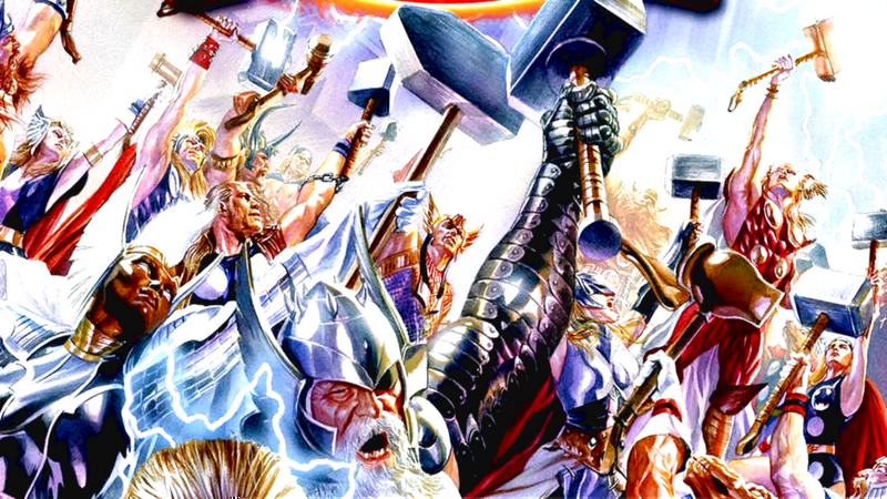 15 phiên bản búa Thor chất chơi nhất Marvel