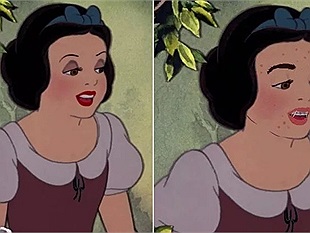 Sẽ ra sao khi các công chúa Disney...lão hóa đúng tuổi thật của mình?