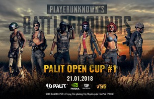PALIT OPEN CUP: Giải đấu PUBG chuyên nghiệp dành riêng cho game thủ TP. HCM