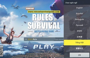Rules of Survival đã ra mắt bản tiếng Việt, hỗ trợ tận răng cho game thủ