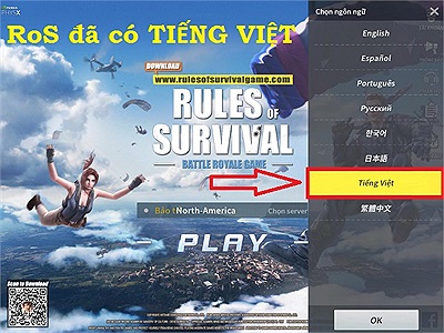 Rules of Survival đã có bản tiếng Việt, game thủ có thể trải nghiệm ngay bây giờ!