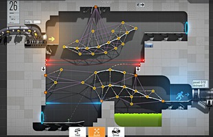 Bridge Constructor Portal: Xuất hiện game giải đố 2D ăn theo Portal, đừng tưởng đồ họa xấu là chán nhé!