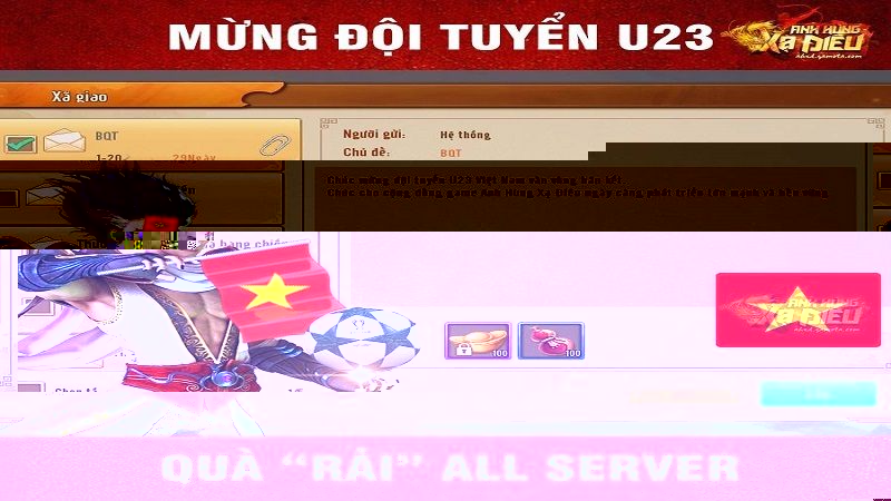 Cộng đồng game thủ GAMOTA “xõa bung nóc” ăn mừng chiến thắng của đội tuyển U23 Việt Nam