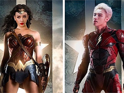 Hết cả hồn với biệt đội Justice League và Avengers phiên bản...showbiz Việt