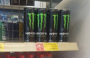 Monster Energy - Nước tăng lực game thủ chuyên dùng được bán chính thức tại Việt Nam, giá 27.500đ/1 lon