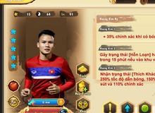 Cổ vũ U23 Việt Nam, game thủ chế ảnh Quang Hải, Tiến Dũng, Xuân Trường thành tướng trong game có chỉ số “khủng”