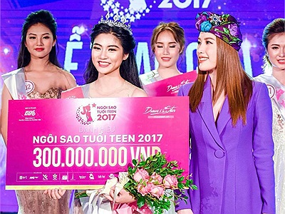 Nữ sinh ngọt ngào từ giọng nói đến trái tim Nguyễn Bùi Nam Phương đăng quang Ngôi sao tuổi Teen 2017