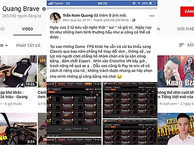 Đột Kích: Quang Brave bị thu hồi tài khoản trăm triệu, loại khỏi team Youtuber.